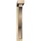 Ekena Millwork Funston Block Rough Sawn Bracket w/ Offset Brace, Douglas Fir, 4"W x 26"D x 26"H BKT0402X26X26FST05RDF - alternate 4